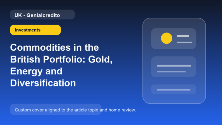 Commodities in the British Portfolio: Gold, Energy and Diversification