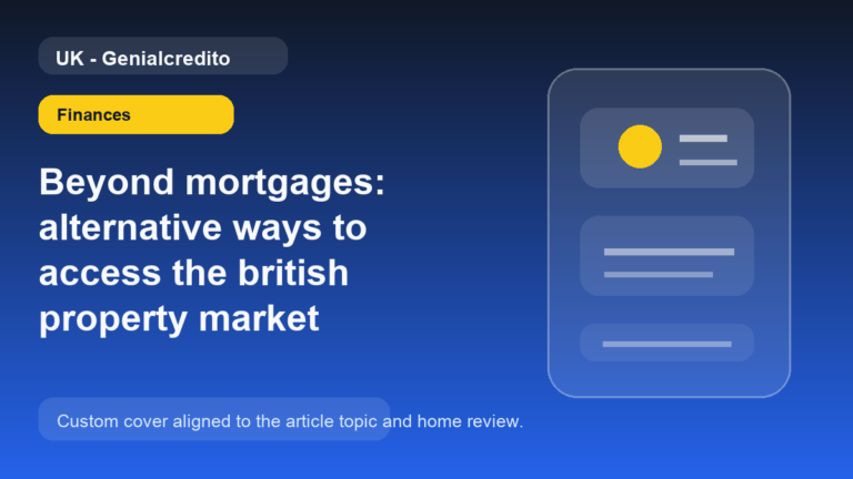 Beyond mortgages: alternative ways to access the british property market