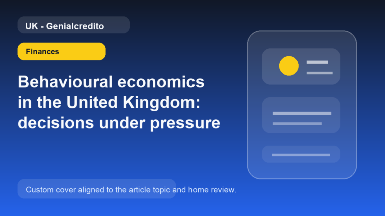 Behavioural economics in the United Kingdom: decisions under pressure