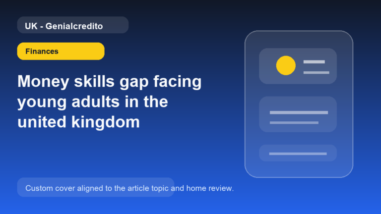 Money skills gap facing young adults in the united kingdom