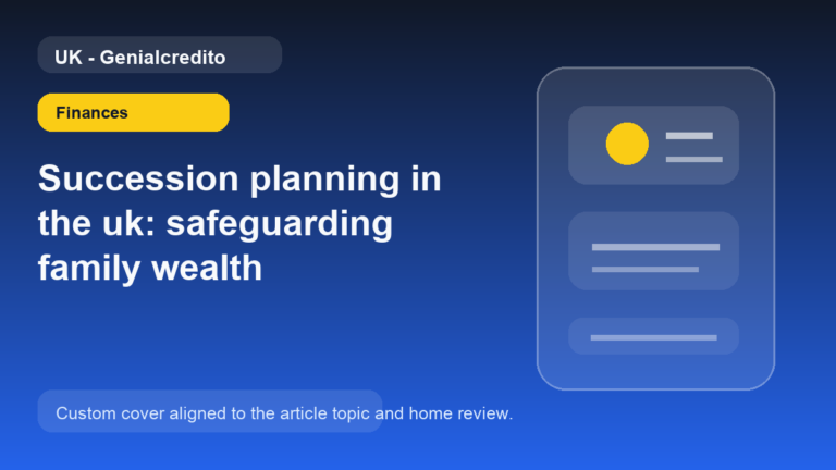 Succession planning in the uk: safeguarding family wealth