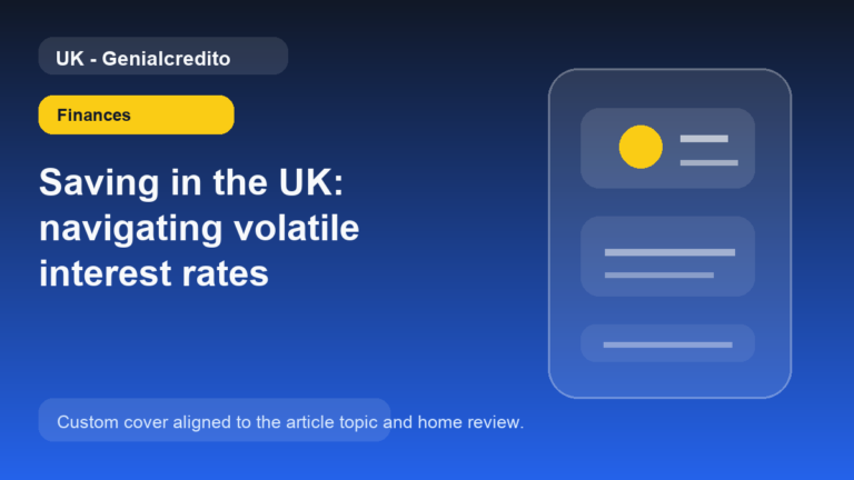 Saving in the UK: navigating volatile interest rates