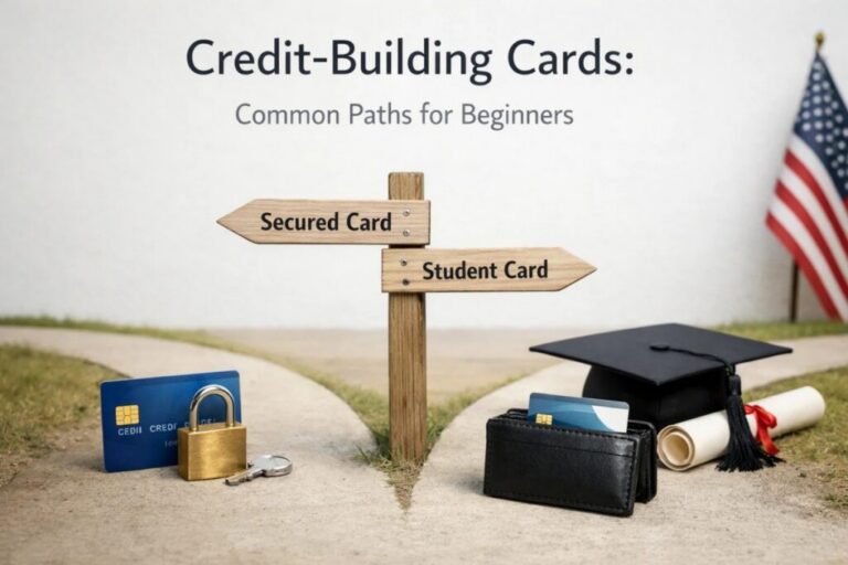 Credit-Building Cards: Common Paths for Beginners
