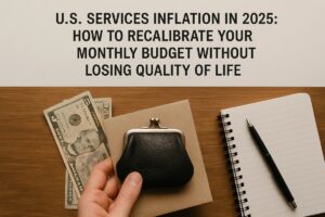 U.S. services inflation in 2025: how to recalibrate your monthly budget without losing quality of life