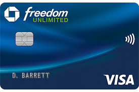 Chase Freedom Unlimited credit card