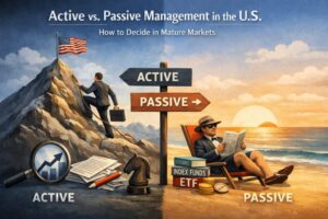 Active Versus Passive Management in the U.S.: How to Decide in Mature Markets