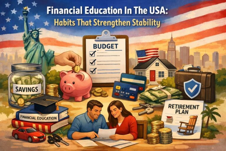 Financial Education In The USA: Habits That Strengthen Stability