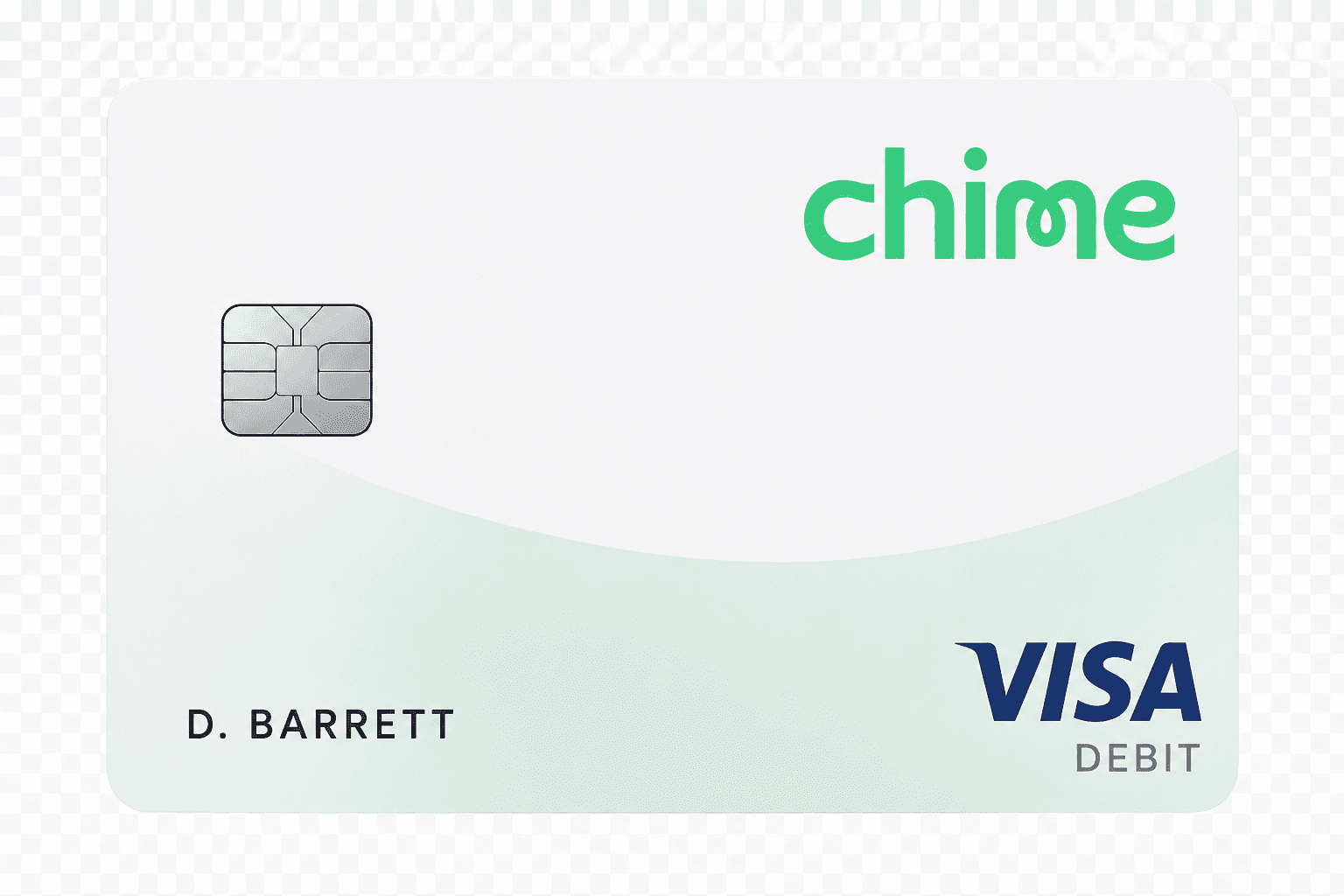 Chime secured Visa credit card