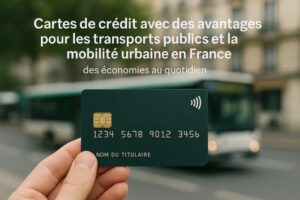 Cartes de crédit avec des avantages pour les transports publics et la mobilité urbaine en France : des économies au quotidien