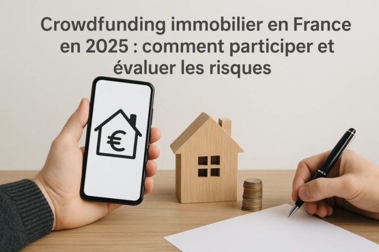 Crowdfunding immobilier en France en 2025 : comment participer et évaluer les risques