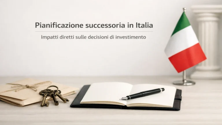 Pianificazione successoria in Italia: impatti diretti sulle decisioni di investimento