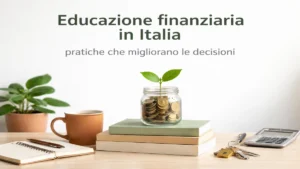Educazione finanziaria in Italia: pratiche che migliorano le decisioni
